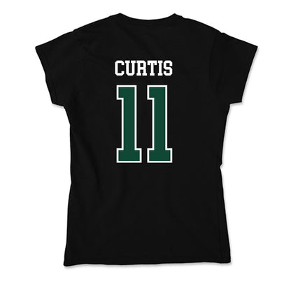 Hawaii - NCAA Women's Basketball : Keiara Curtis - Soft Style Women’s T-Shirt-1