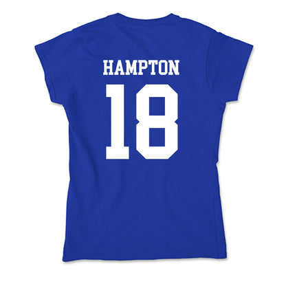 LA Tech - NCAA Football : Jaitlin Hampton - Soft Style Women’s T-Shirt-1