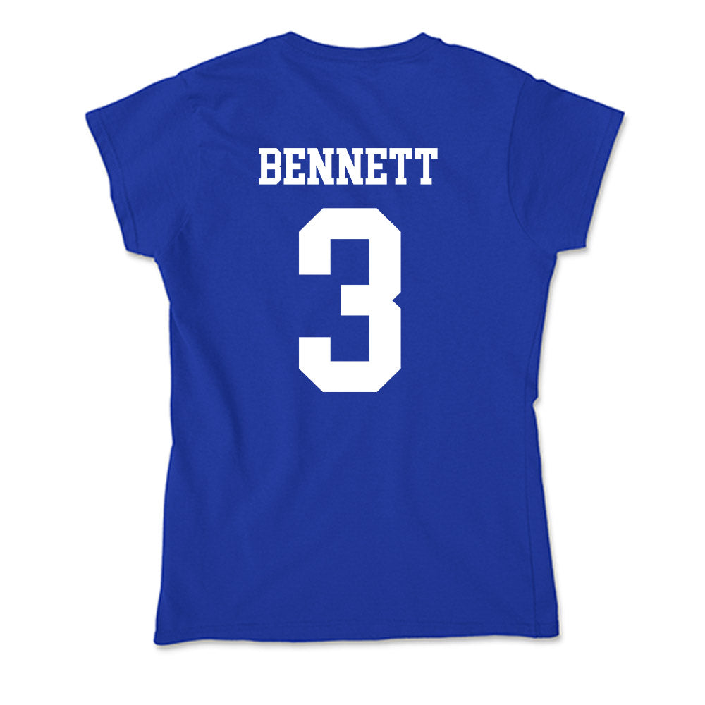LA Tech - NCAA Softball : Cali Bennett - Soft Style Women’s T-Shirt-1
