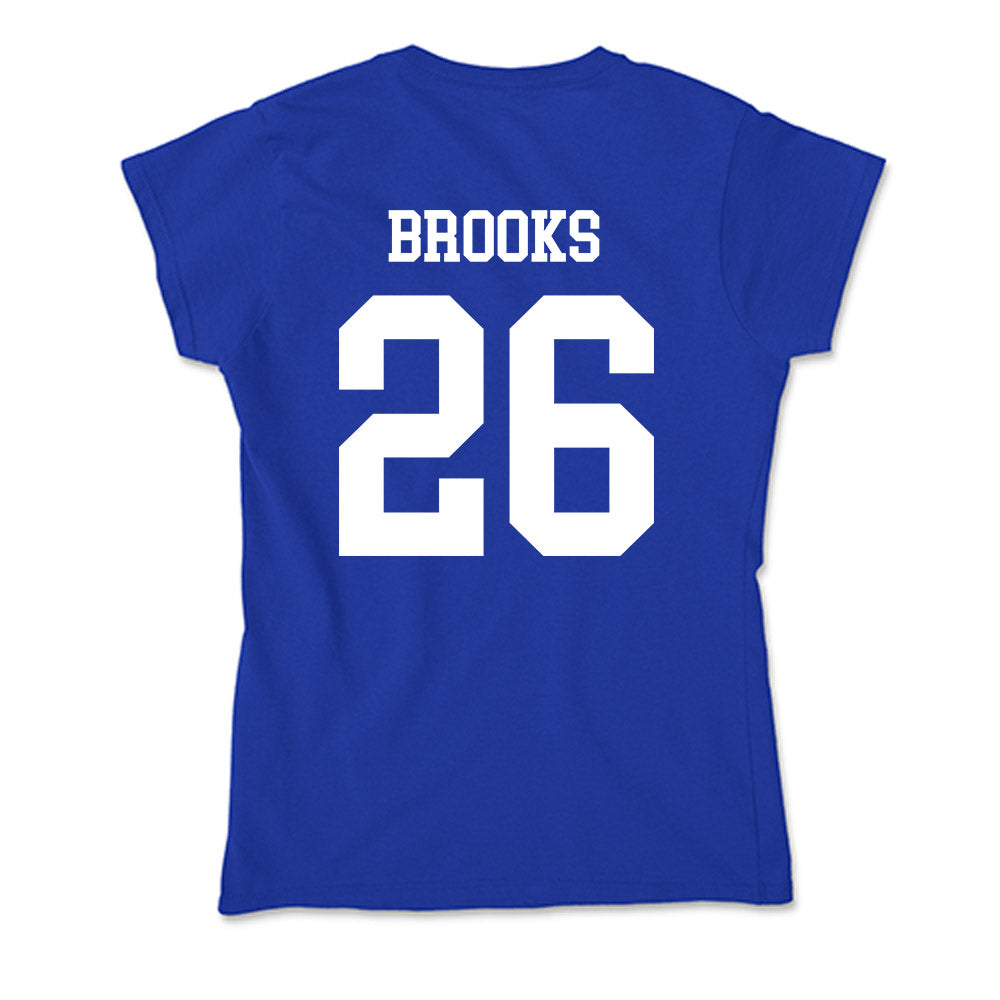 LA Tech - NCAA Football : Dylone Brooks - Soft Style Women’s T-Shirt-1