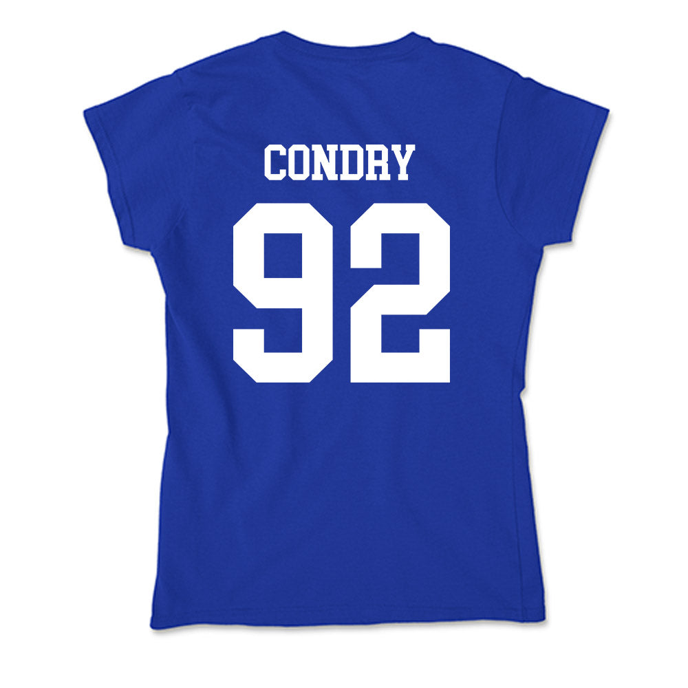 LA Tech - NCAA Football : Lane Condry - Soft Style Women’s T-Shirt-1