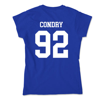 LA Tech - NCAA Football : Lane Condry - Soft Style Women’s T-Shirt-1