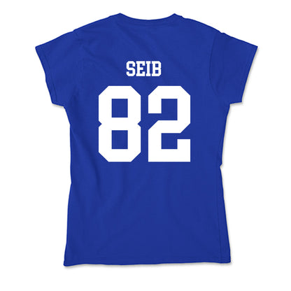 LA Tech - NCAA Football : Luke Seib - Soft Style Women’s T-Shirt-1