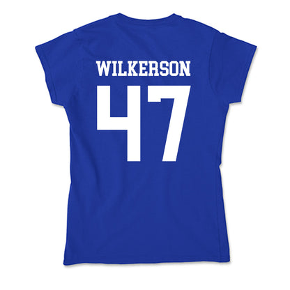 LA Tech - NCAA Football : Jay Wilkerson - Soft Style Women’s T-Shirt-1