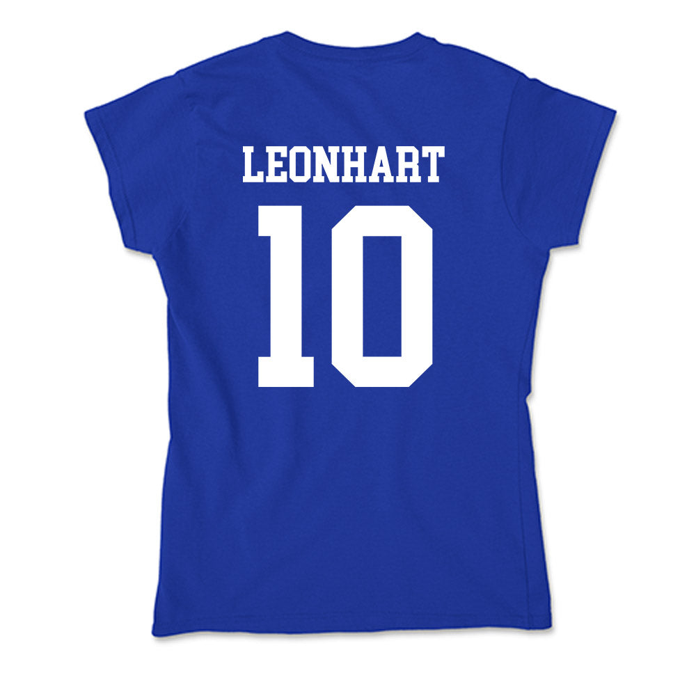 LA Tech - NCAA Women's Soccer : Ashley Leonhart - Soft Style Women’s T-Shirt-1
