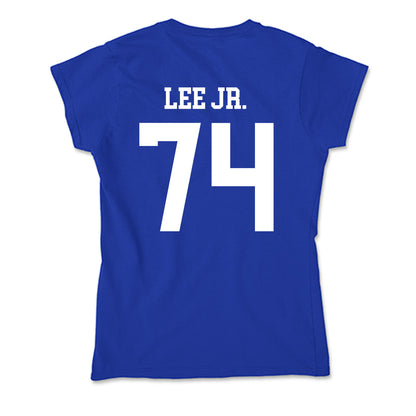 LA Tech - NCAA Football : Jamon Lee Jr. - Soft Style Women’s T-Shirt-1