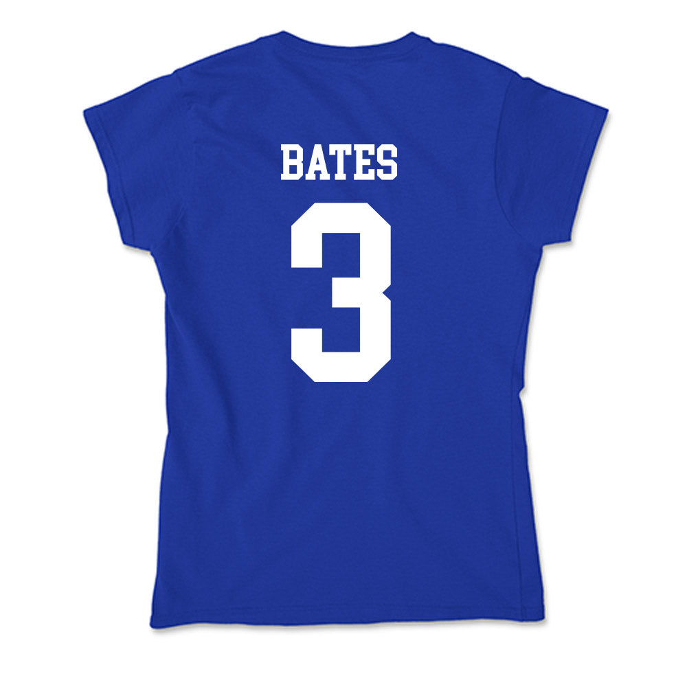LA Tech - NCAA Men's Basketball : A.J. Bates - Soft Style Women’s T-Shirt-1