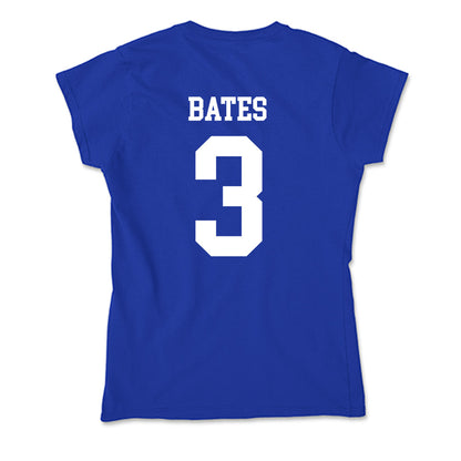 LA Tech - NCAA Men's Basketball : A.J. Bates - Soft Style Women’s T-Shirt-1