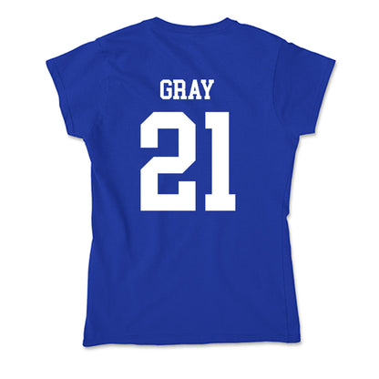 LA Tech - NCAA Women's Soccer : Maddie Gray - Soft Style Women’s T-Shirt-1