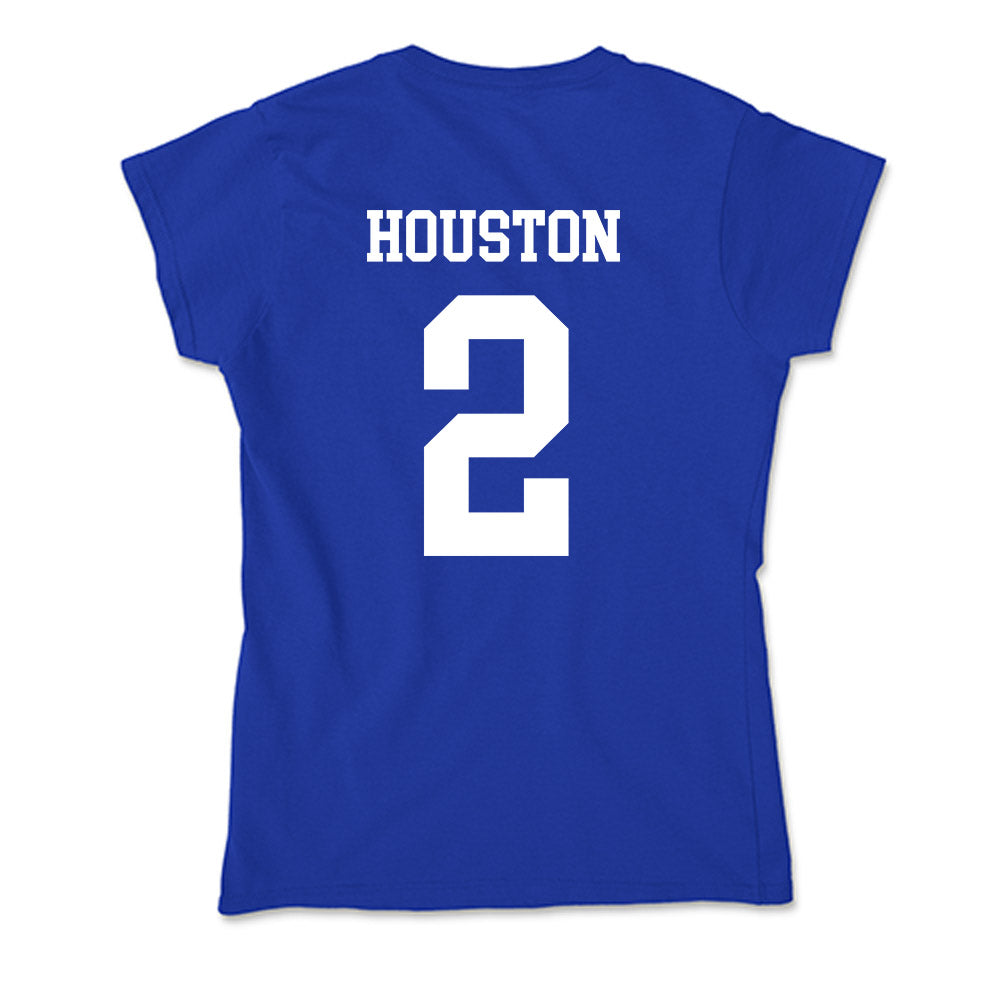 LA Tech - NCAA Baseball : Nathan Houston - Soft Style Women’s T-Shirt-1