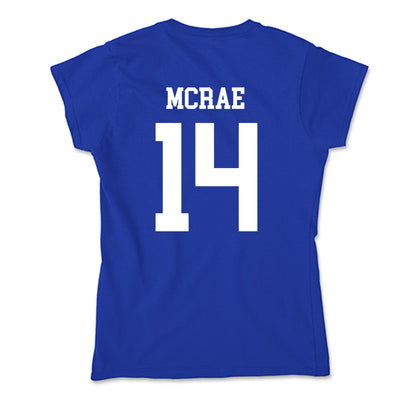 LA Tech - NCAA Football : Jordan Mcrae - Soft Style Women’s T-Shirt-1