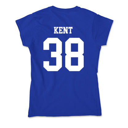 LA Tech - NCAA Football : Kaegank Kent - Soft Style Women’s T-Shirt-1