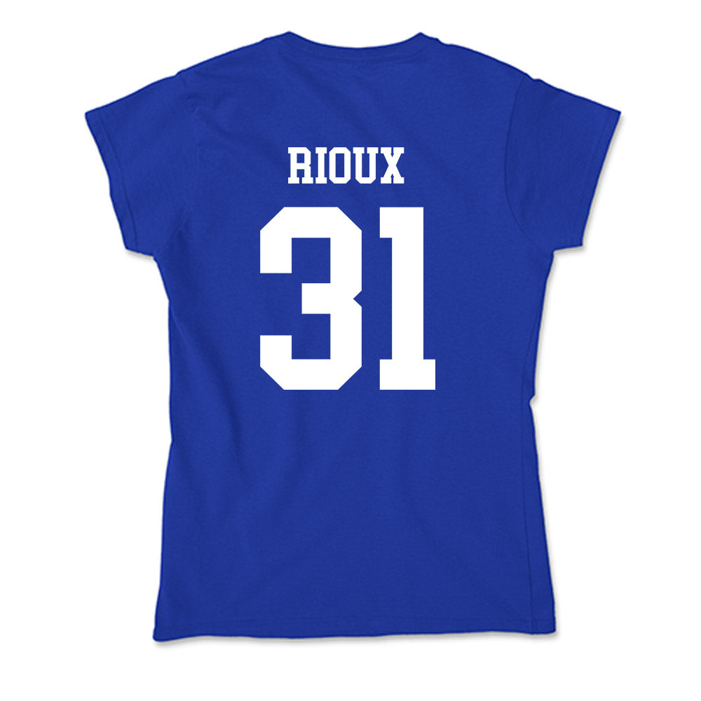 LA Tech - NCAA Football : Hunter Rioux - Soft Style Women’s T-Shirt-1