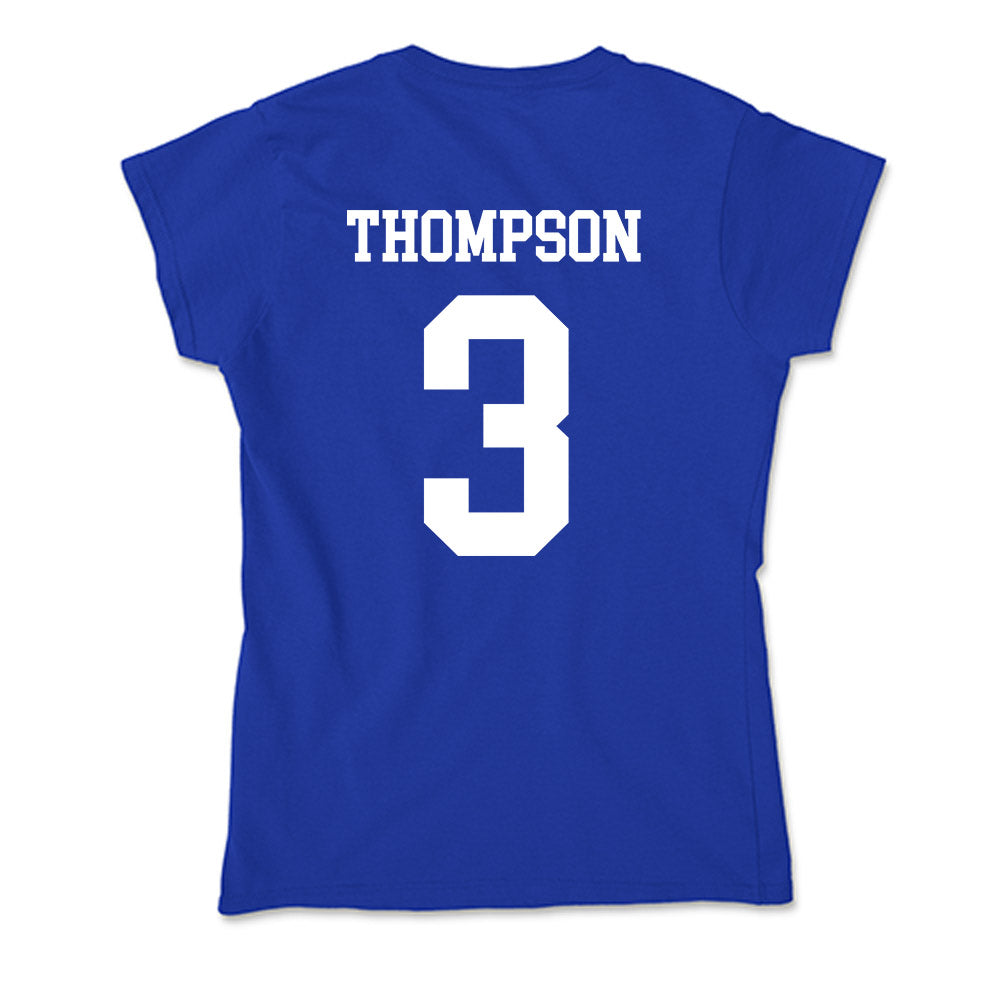 LA Tech - NCAA Women's Soccer : Layla Thompson - Soft Style Women’s T-Shirt-1
