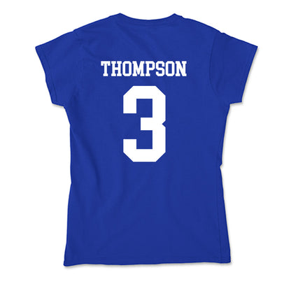 LA Tech - NCAA Women's Soccer : Layla Thompson - Soft Style Women’s T-Shirt-1