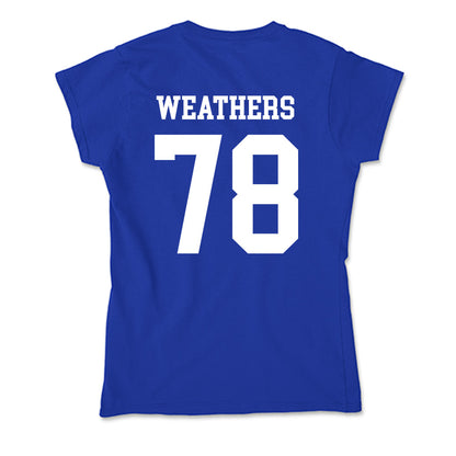 LA Tech - NCAA Football : Bryson Weathers - Soft Style Women’s T-Shirt-1
