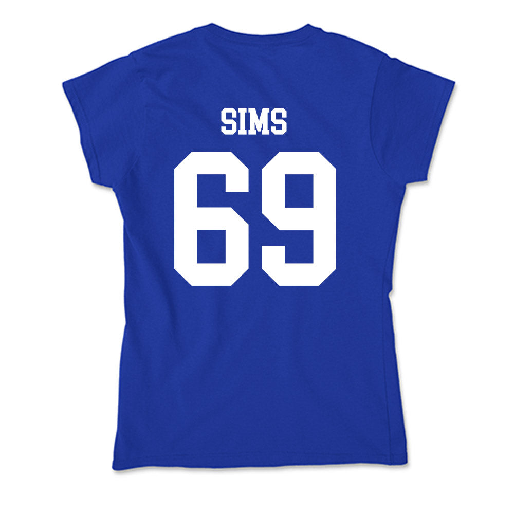 LA Tech - NCAA Football : Trent Sims - Soft Style Women’s T-Shirt-1