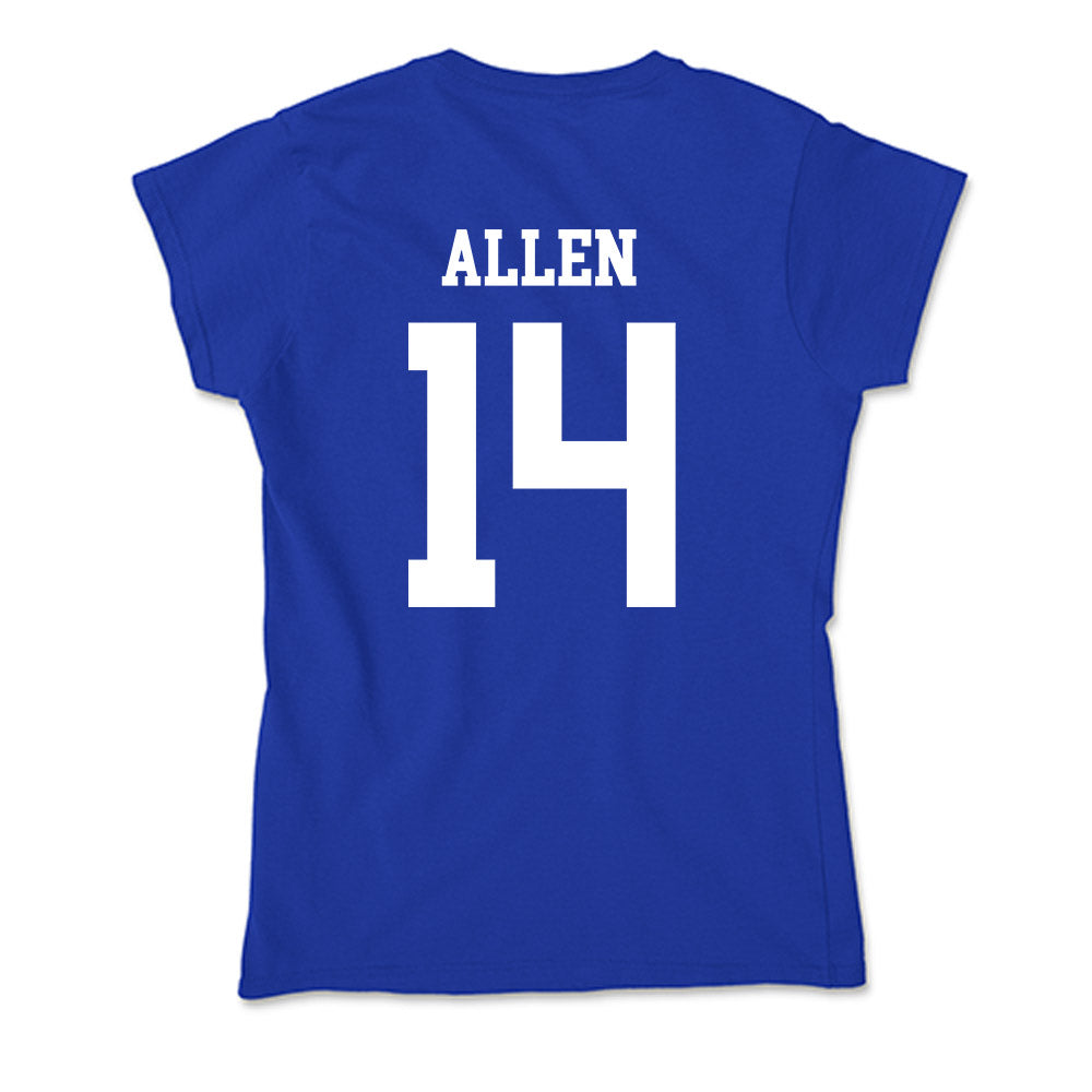 LA Tech - NCAA Men's Basketball : Will Allen - Soft Style Women’s T-Shirt-1