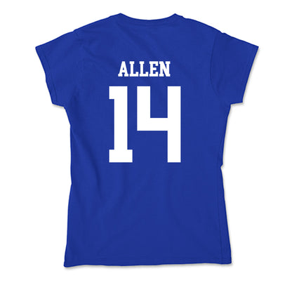 LA Tech - NCAA Men's Basketball : Will Allen - Soft Style Women’s T-Shirt-1