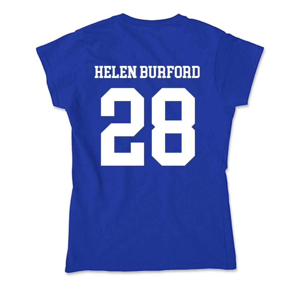 LA Tech - NCAA Women's Soccer : Mary Helen Burford - Soft Style Women’s T-Shirt-1
