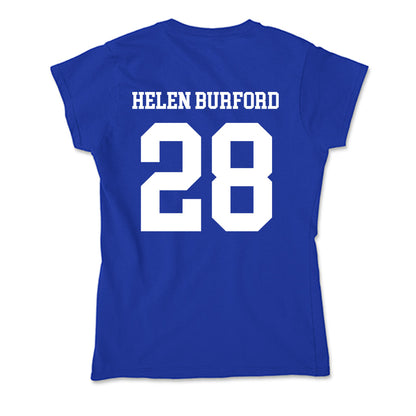 LA Tech - NCAA Women's Soccer : Mary Helen Burford - Soft Style Women’s T-Shirt-1