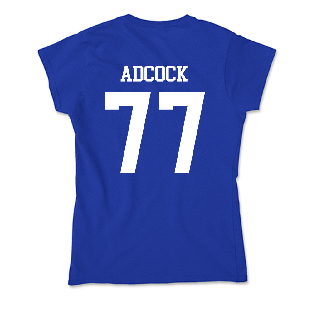 LA Tech - NCAA Football : Aric Adcock - Soft Style Women’s T-Shirt-1