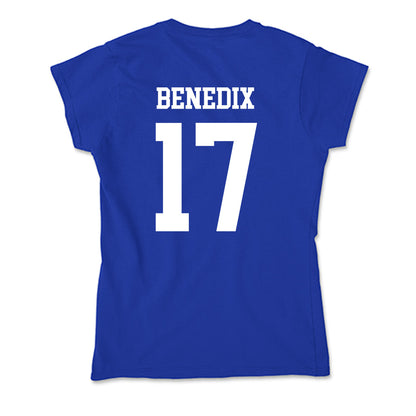 LA Tech - NCAA Football : Dane Benedix - Soft Style Women’s T-Shirt-1