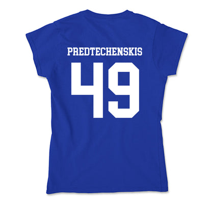 LA Tech - NCAA Football : James Predtechenskis - Soft Style Women’s T-Shirt-1