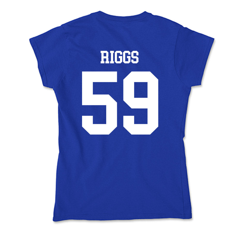 LA Tech - NCAA Football : Jake Riggs - Soft Style Women’s T-Shirt-1