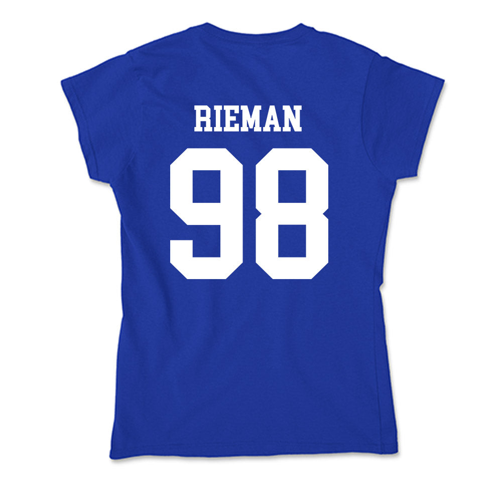 LA Tech - NCAA Football : Donovan Rieman - Soft Style Women’s T-Shirt-1