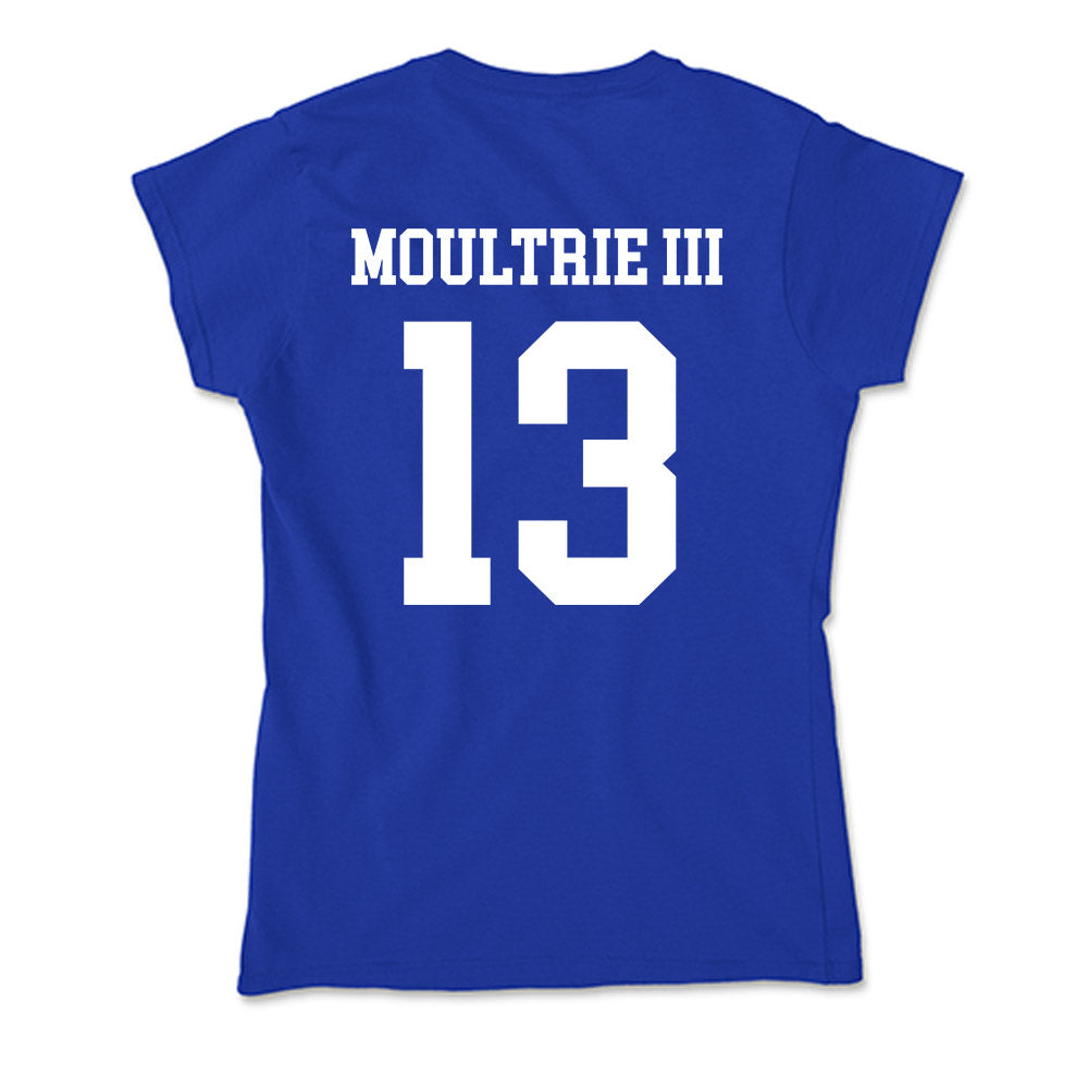 LA Tech - NCAA Football : Marcus Moultrie III - Soft Style Women’s T-Shirt-1