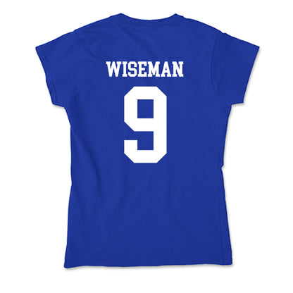 LA Tech - NCAA Women's Soccer : Peyton Wiseman - Soft Style Women’s T-Shirt-1