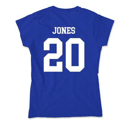 LA Tech - NCAA Football : Ty Jones - Soft Style Women’s T-Shirt-1