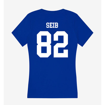 LA Tech - NCAA Football : Luke Seib - Women's V-Neck T-Shirt-1