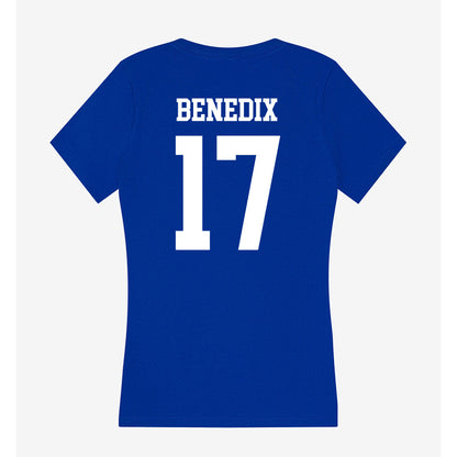 LA Tech - NCAA Football : Dane Benedix - Women's V-Neck T-Shirt-1