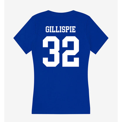 LA Tech - NCAA Women's Volleyball : Zari Gillispie - Women's V-Neck T-Shirt-1