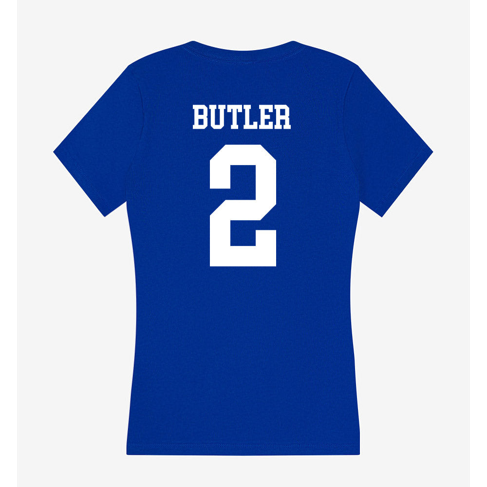 LA Tech - NCAA Football : Amari Butler - Women's V-Neck T-Shirt-1