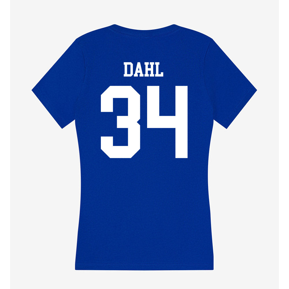 LA Tech - NCAA Baseball : Declan Dahl - Women's V-Neck T-Shirt-1