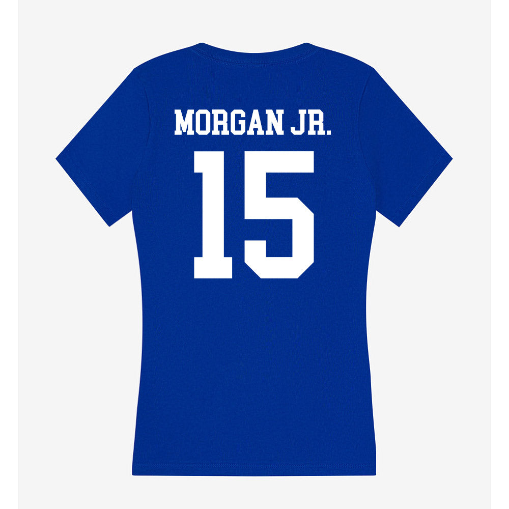 LA Tech - NCAA Football : Franklin Morgan Jr. - Women's V-Neck T-Shirt-1