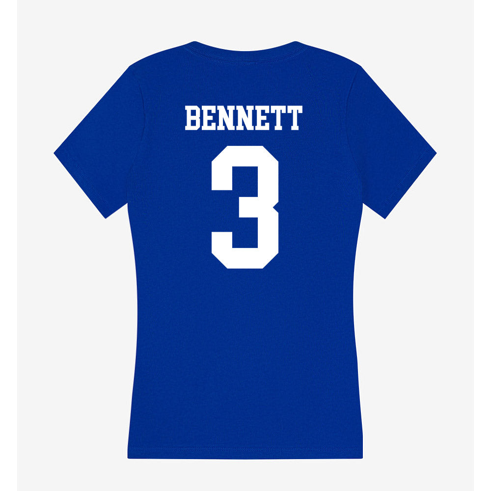 LA Tech - NCAA Softball : Cali Bennett - Women's V-Neck T-Shirt-1