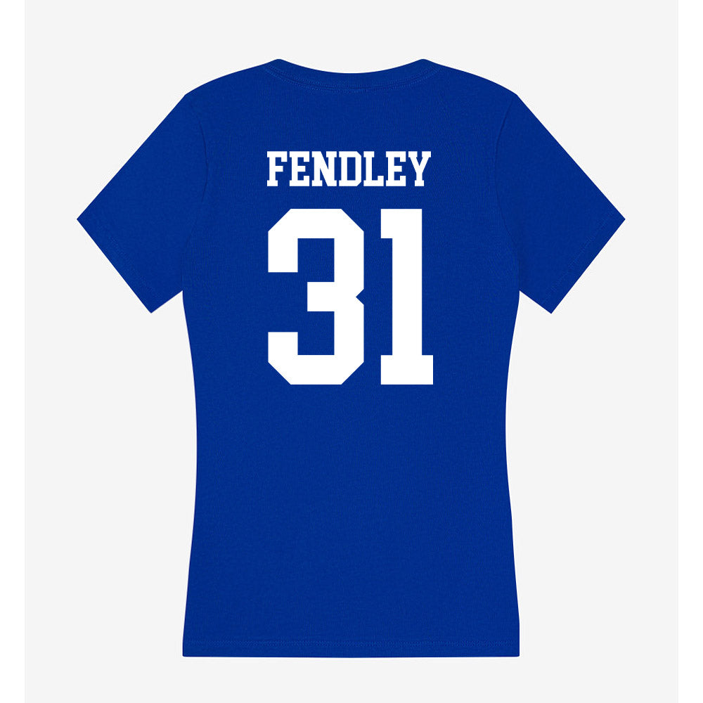 LA Tech - NCAA Football : Will Fendley - Women's V-Neck T-Shirt-1