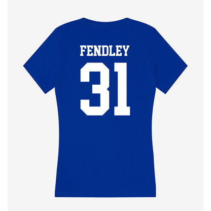 LA Tech - NCAA Football : Will Fendley - Women's V-Neck T-Shirt-1