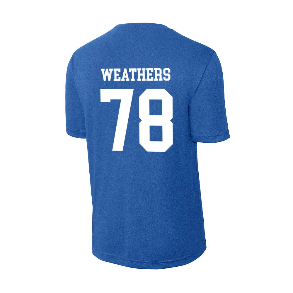 LA Tech - NCAA Football : Bryson Weathers - Activewear T-Shirt-1
