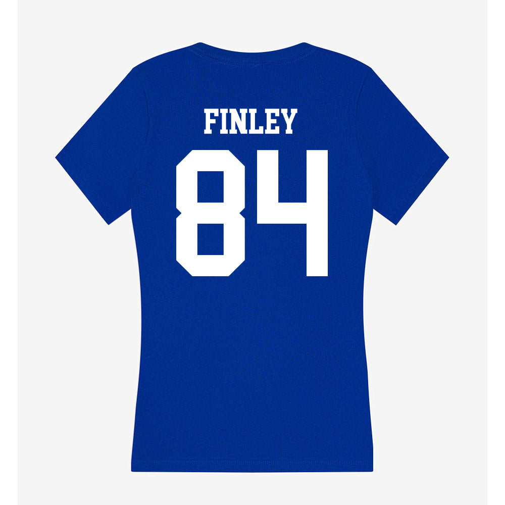 LA Tech - NCAA Football : Elliott Finley - Women's V-Neck T-Shirt-1