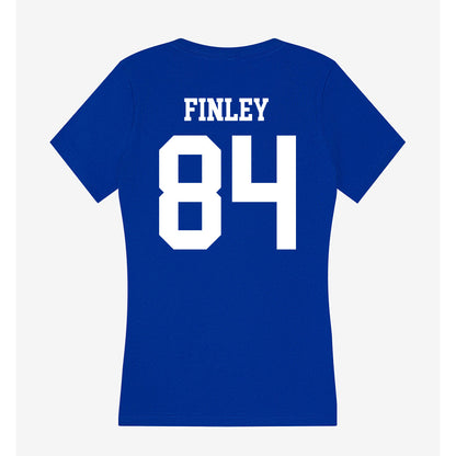 LA Tech - NCAA Football : Elliott Finley - Women's V-Neck T-Shirt-1