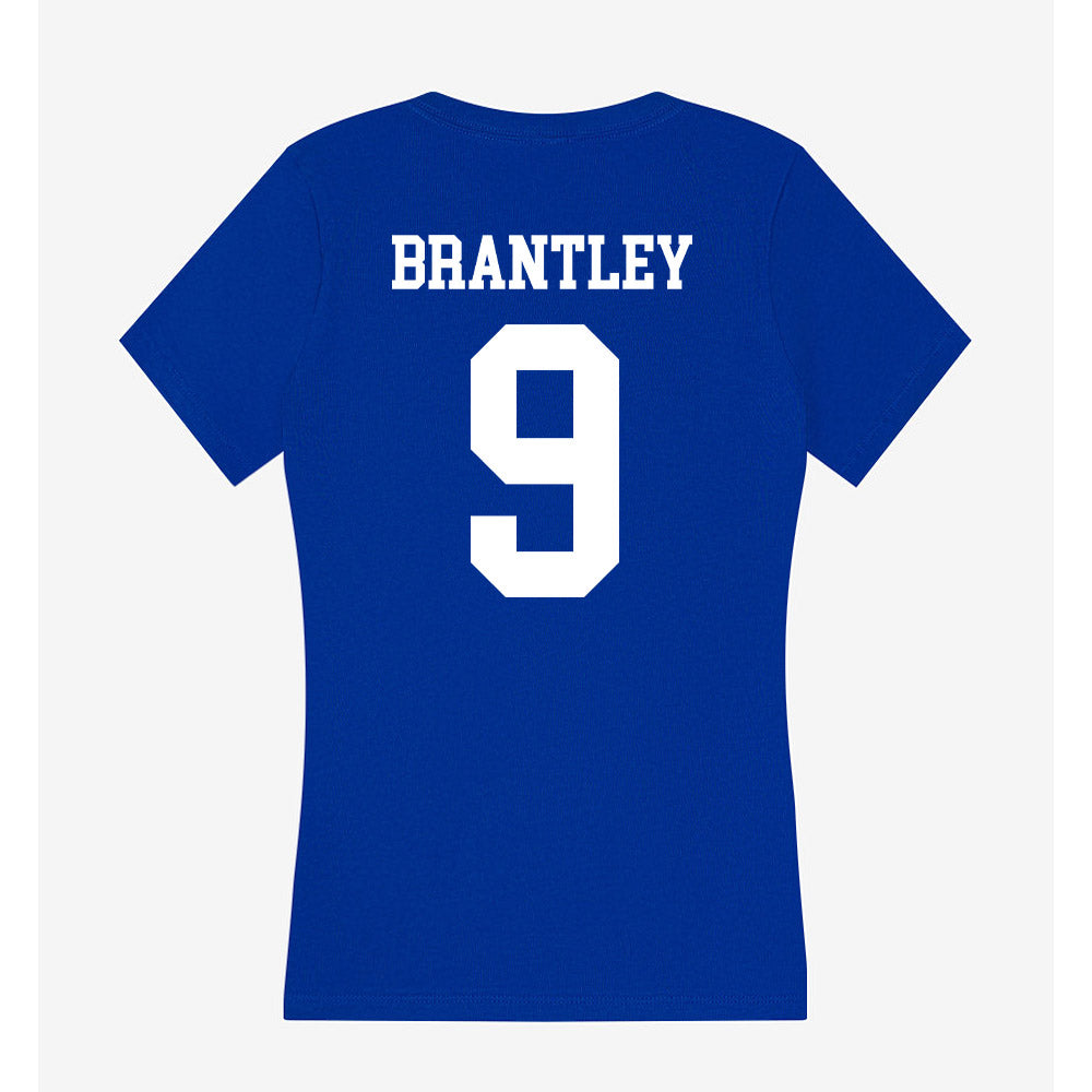 LA Tech - NCAA Football : Joshua Brantley - Women's V-Neck T-Shirt-1