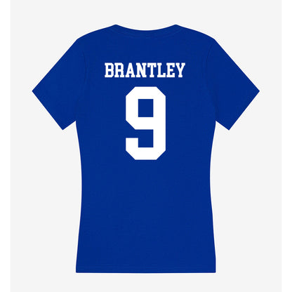 LA Tech - NCAA Football : Joshua Brantley - Women's V-Neck T-Shirt-1