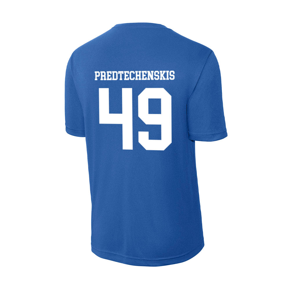 LA Tech - NCAA Football : James Predtechenskis - Activewear T-Shirt-1