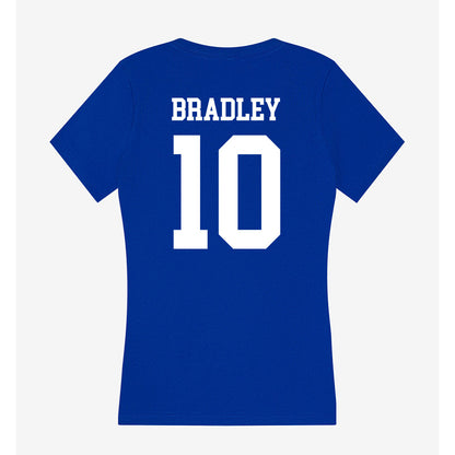 LA Tech - NCAA Football : Jackson Bradley - Women's V-Neck T-Shirt-1