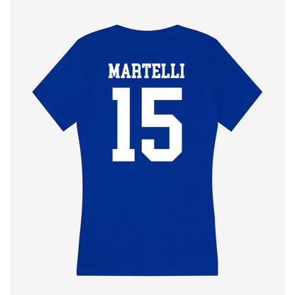LA Tech - NCAA Women's Soccer : Rose Martelli - Women's V-Neck T-Shirt-1
